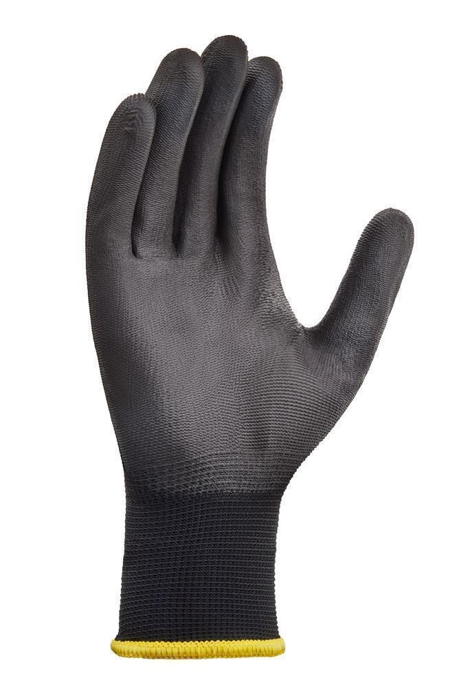 teXXor® Polyester-Strickhandschuhe Polyrethan beschichtet, in Größe 12